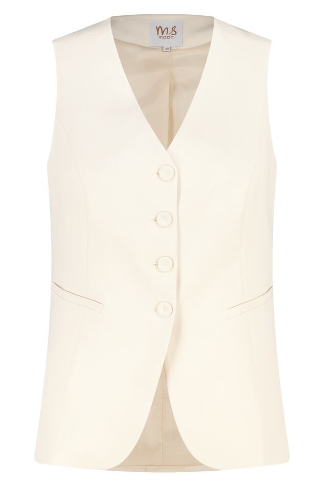 Gilet met knoopsluiting image number 1