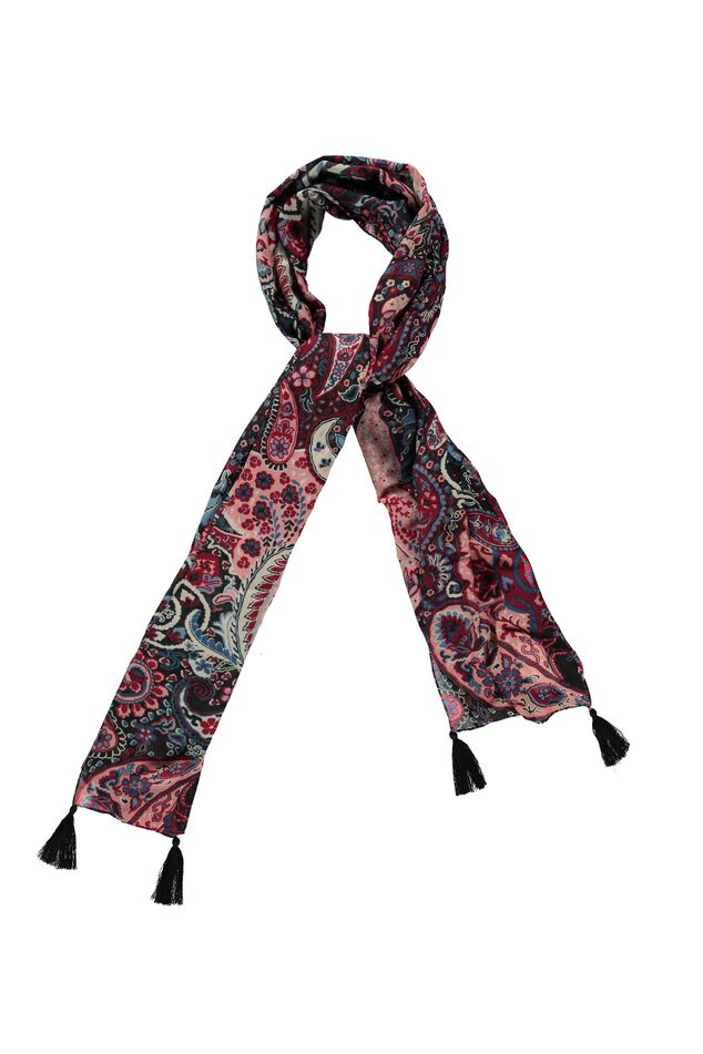 Sjaal met paisleyprint image number 1