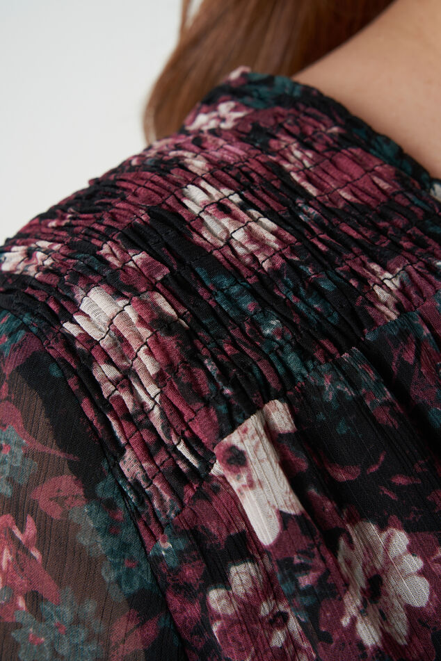 Jurk met bloemenprint image number 5