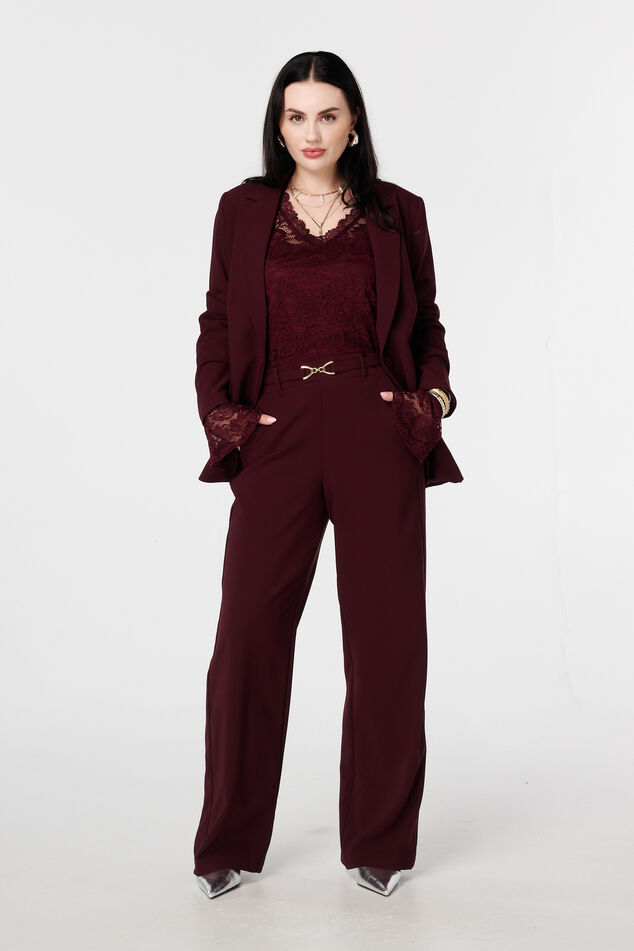 Pantalon met gouden gesp image number 0