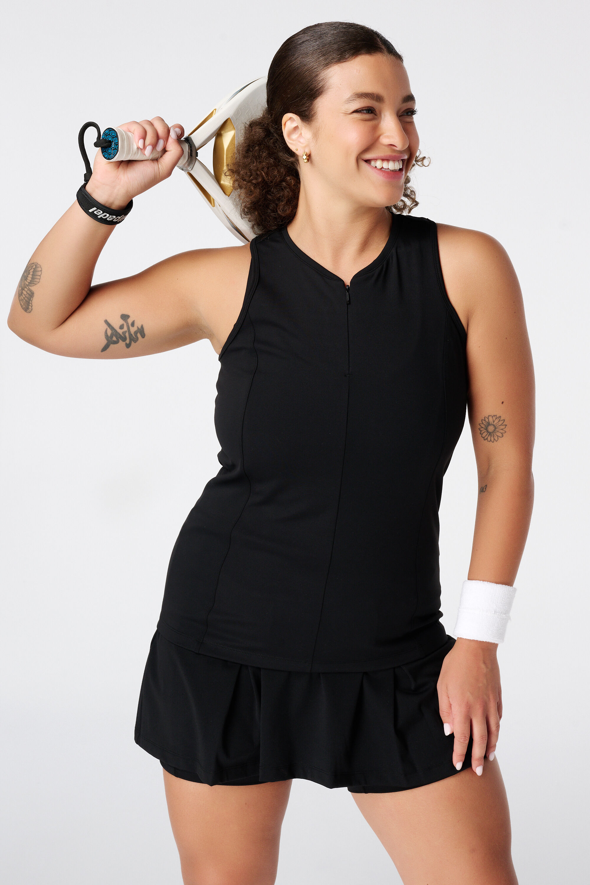 Singlet met ritssluiting