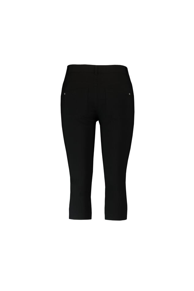 Capri broek met ritsjes image number 2