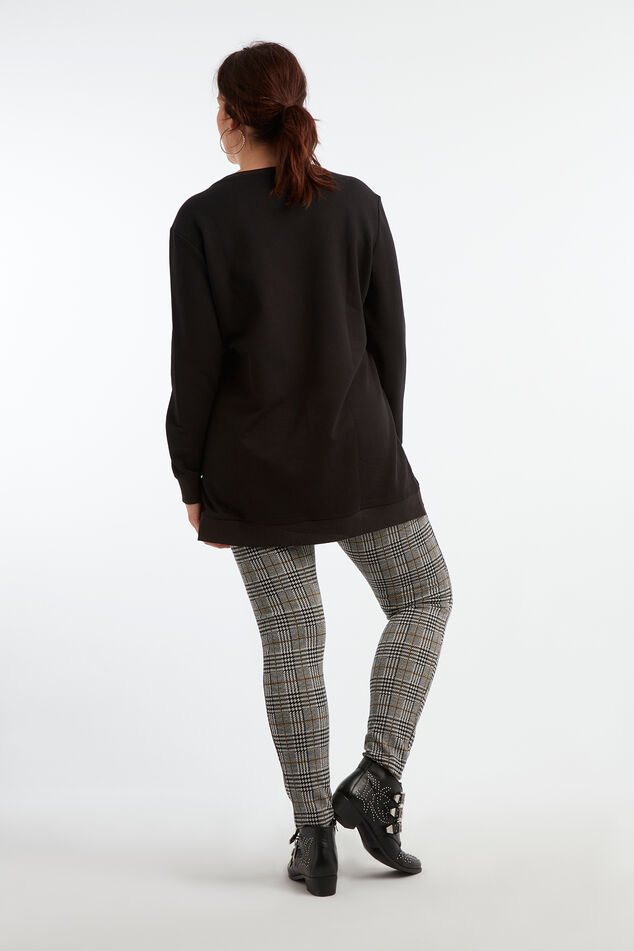 Geruite legging image number 3