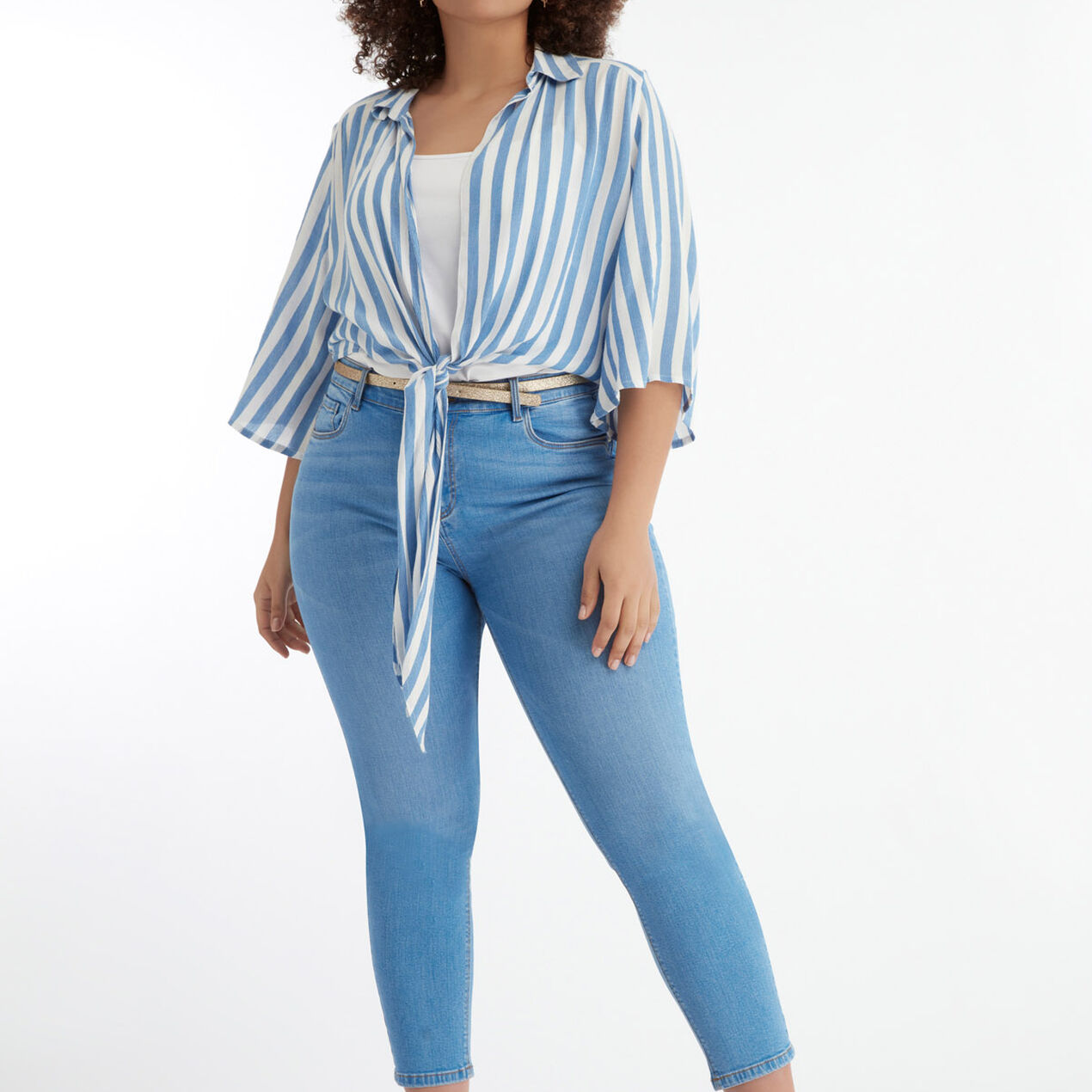 Lookbook Striped Blouse