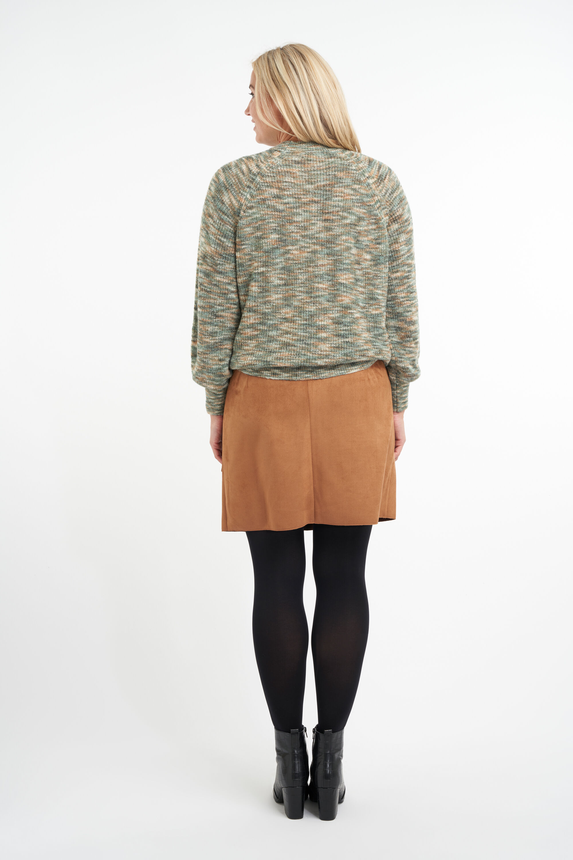 Overslag rok van suedine image number 4