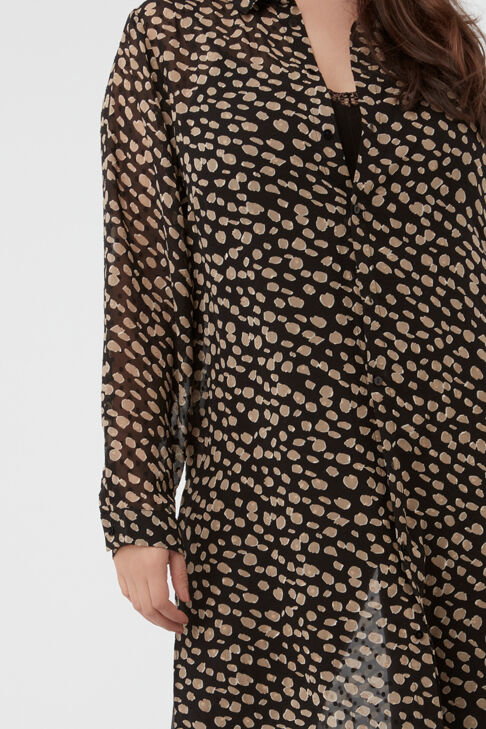 Lange blouse met print image number 5