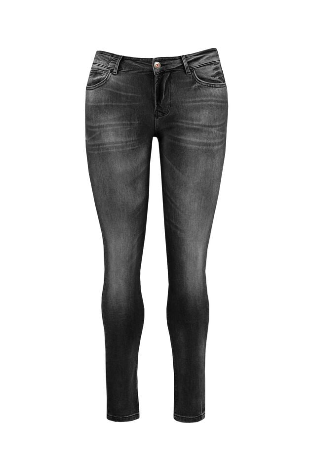 O fit skinny jeans black image number 1