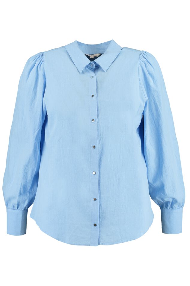 Blouse met pofmouwen image number 2