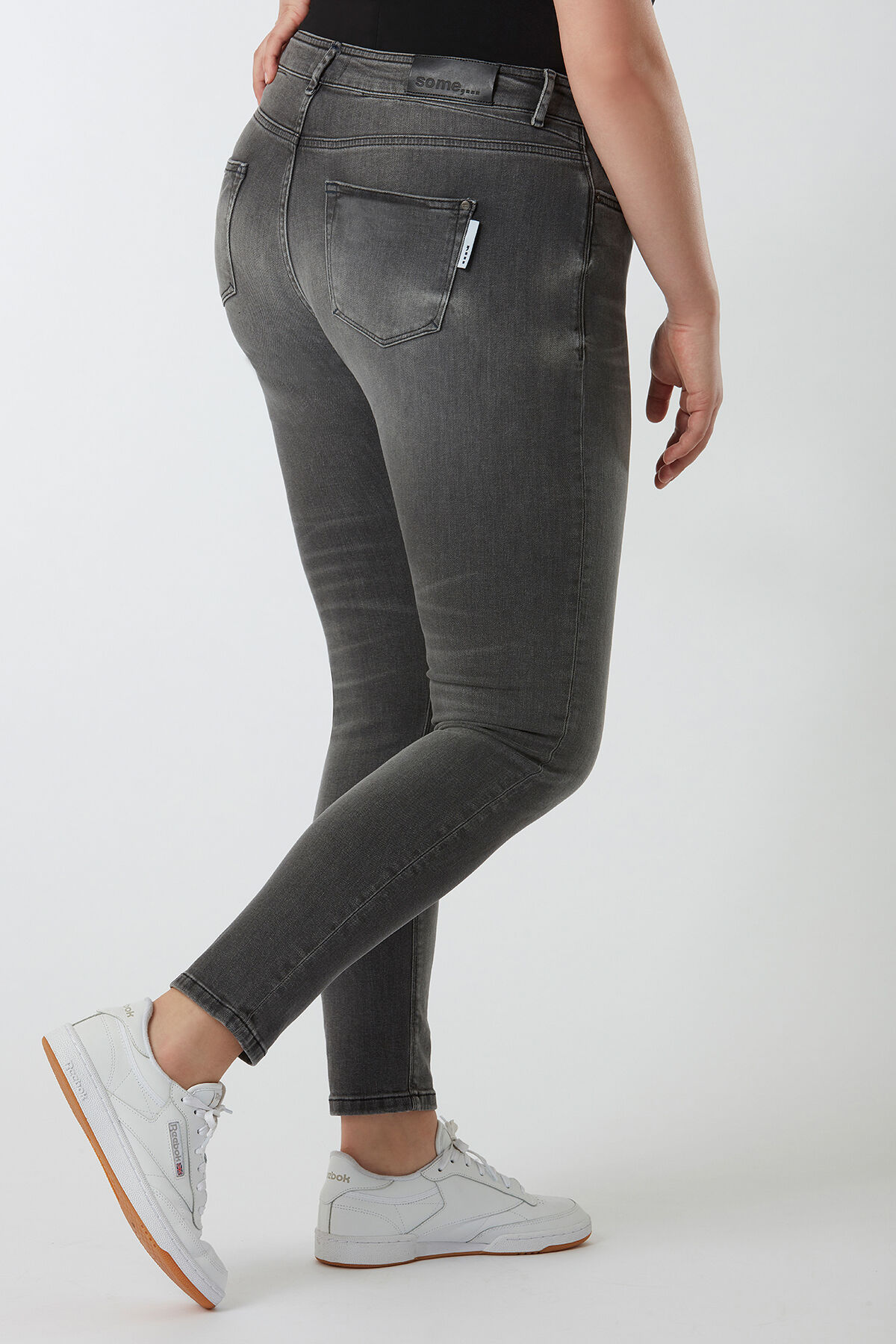 some,... O fit skinny jeans grey image number 6