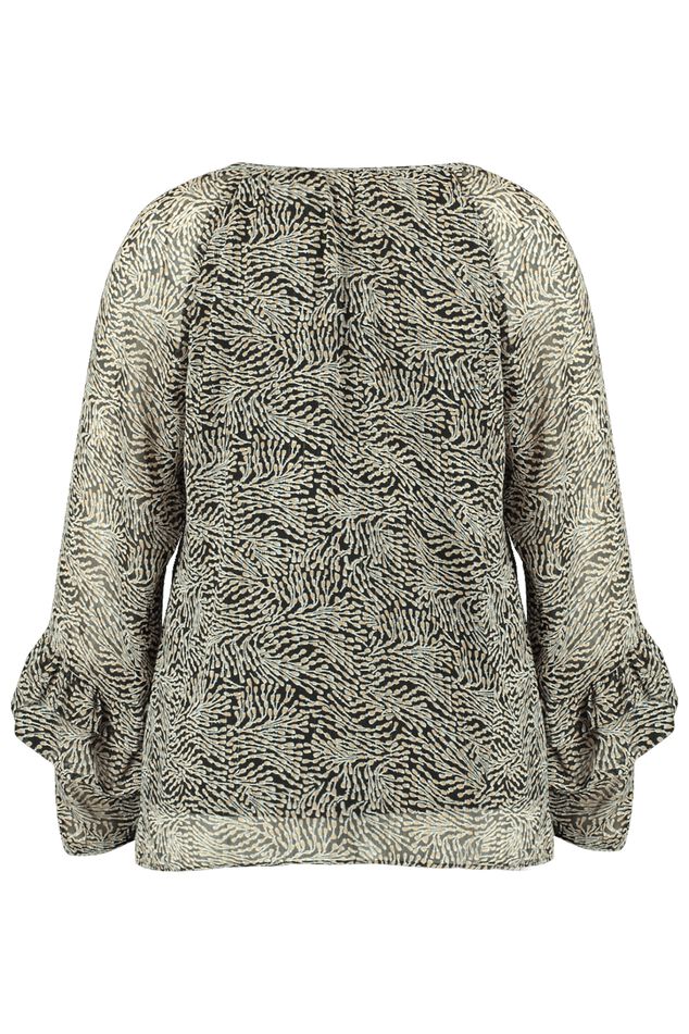 Blouse met print image number 3