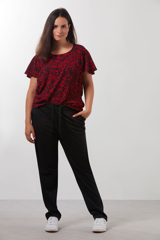 Blouse met all-over print image number 3