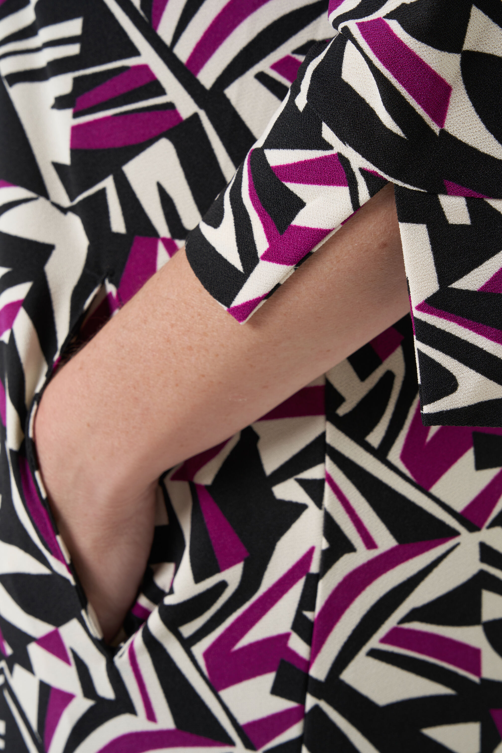 Midi jurk met print image number 5