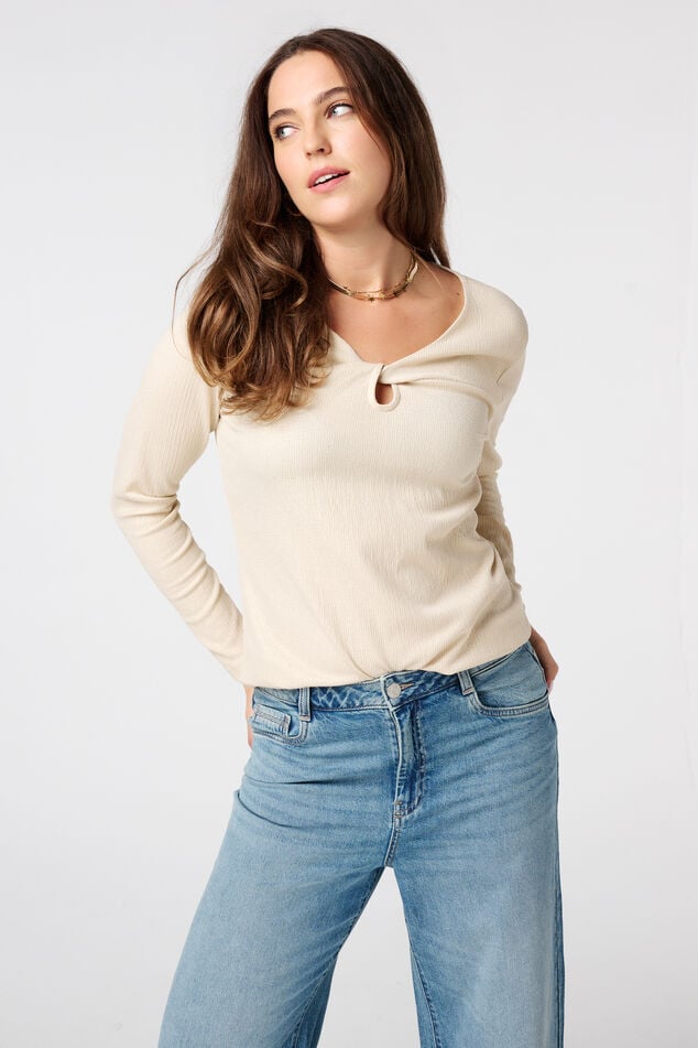 Top met foil print  image number 0