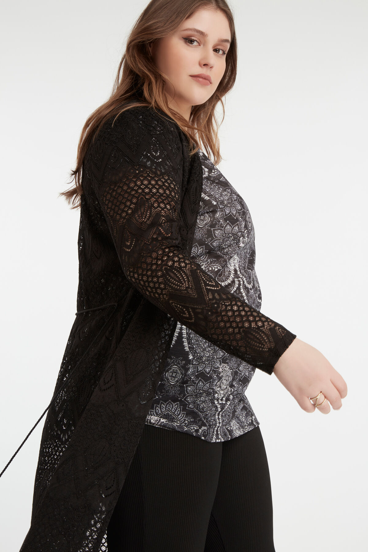 Lang kanten vest image number 4