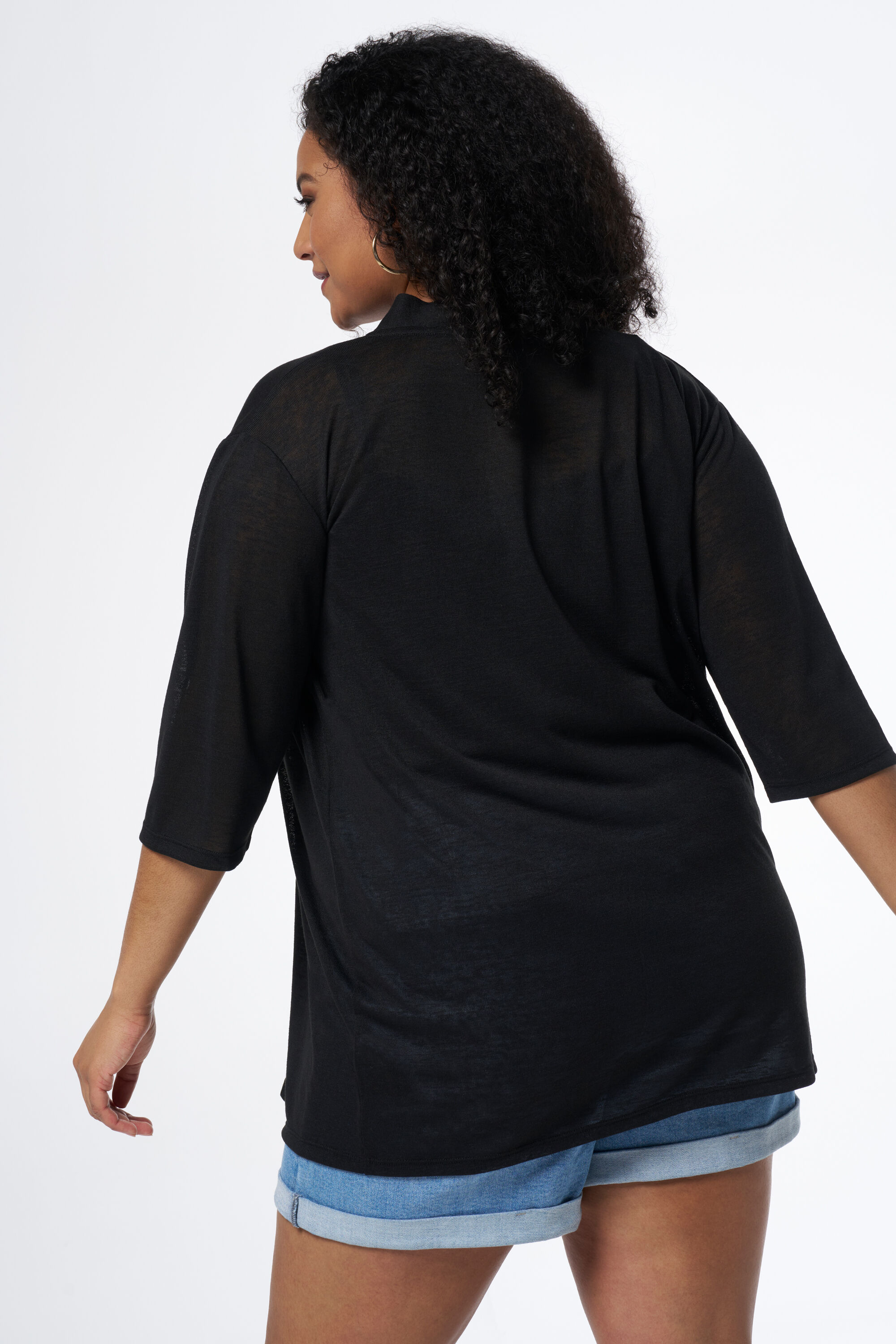 Vest met driekwart mouwen image number 3