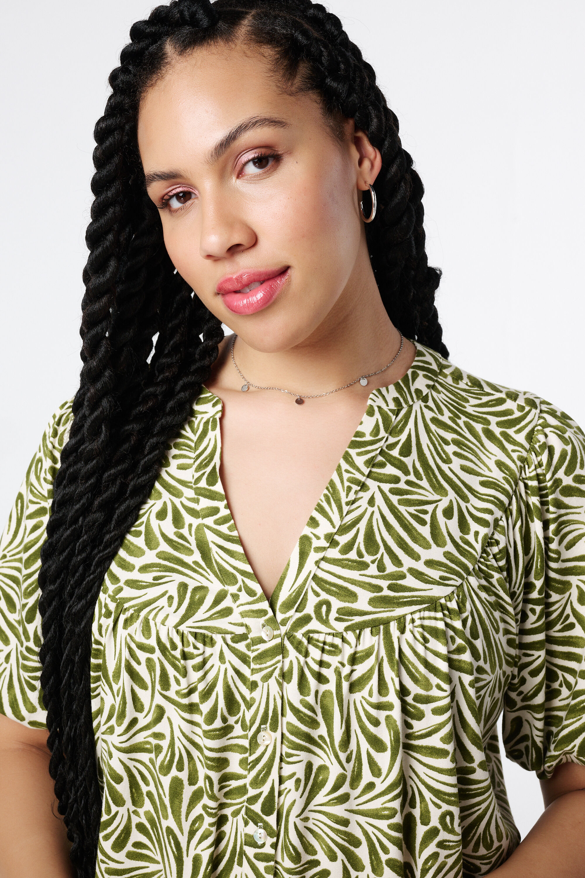 Luchtige top met print image number 4