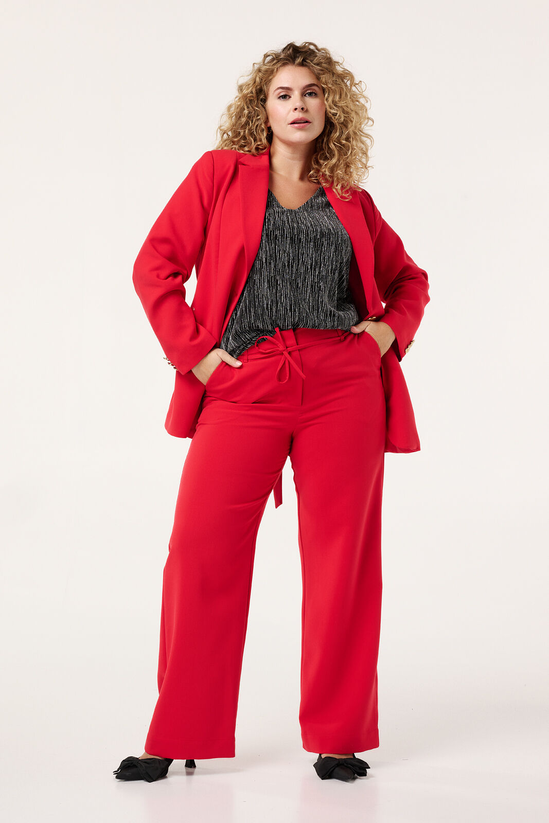 Wide leg broek image number 3