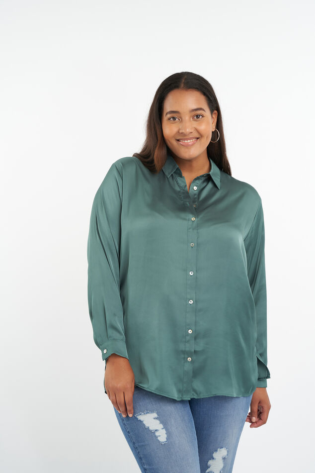 Satijnen blouse image number 0
