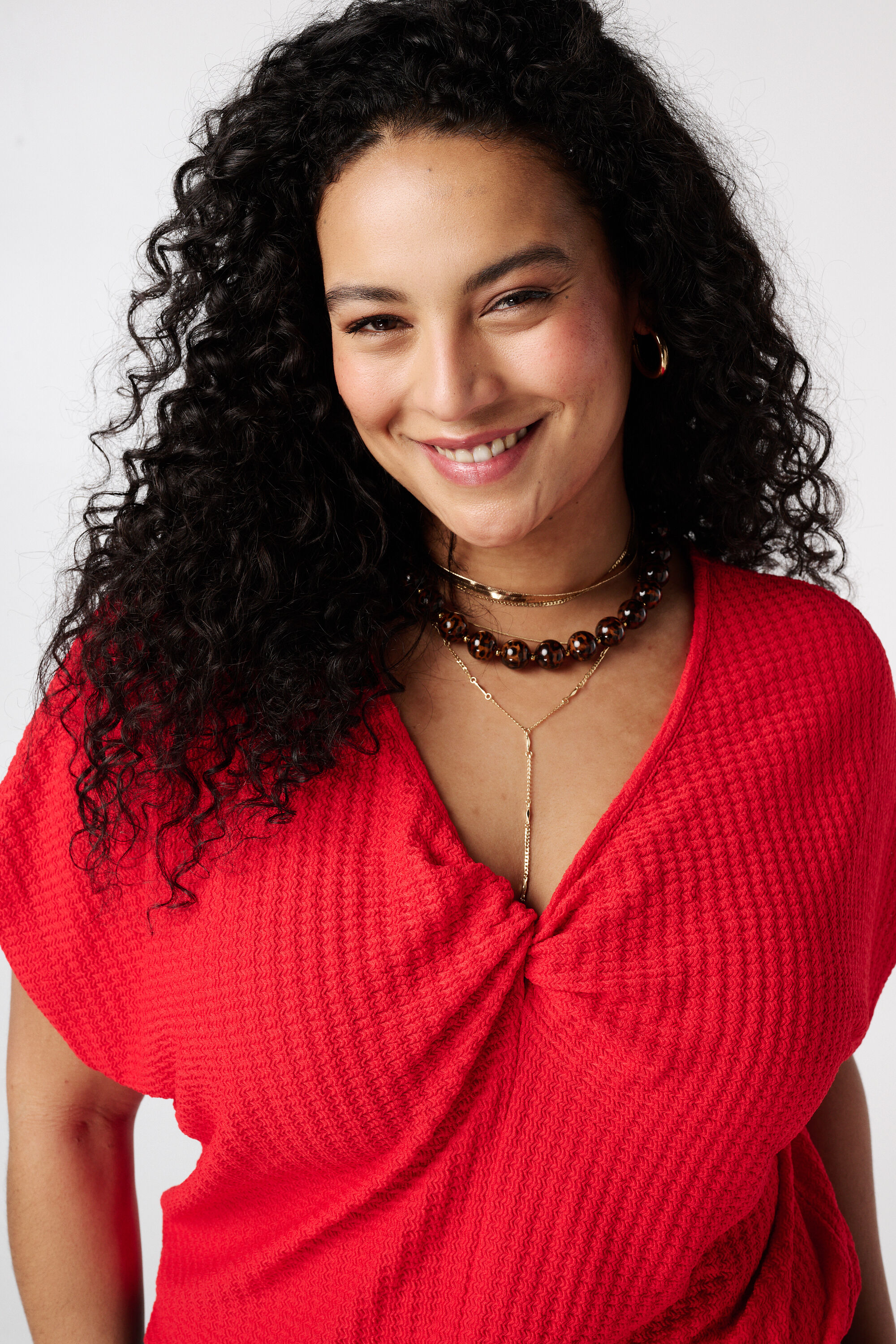 Top met kapmouwtjes image number 4