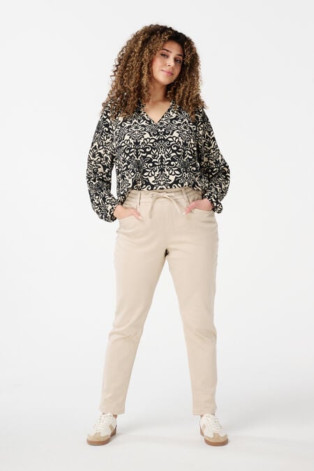 Denim jogger broek Denim jogger broek
