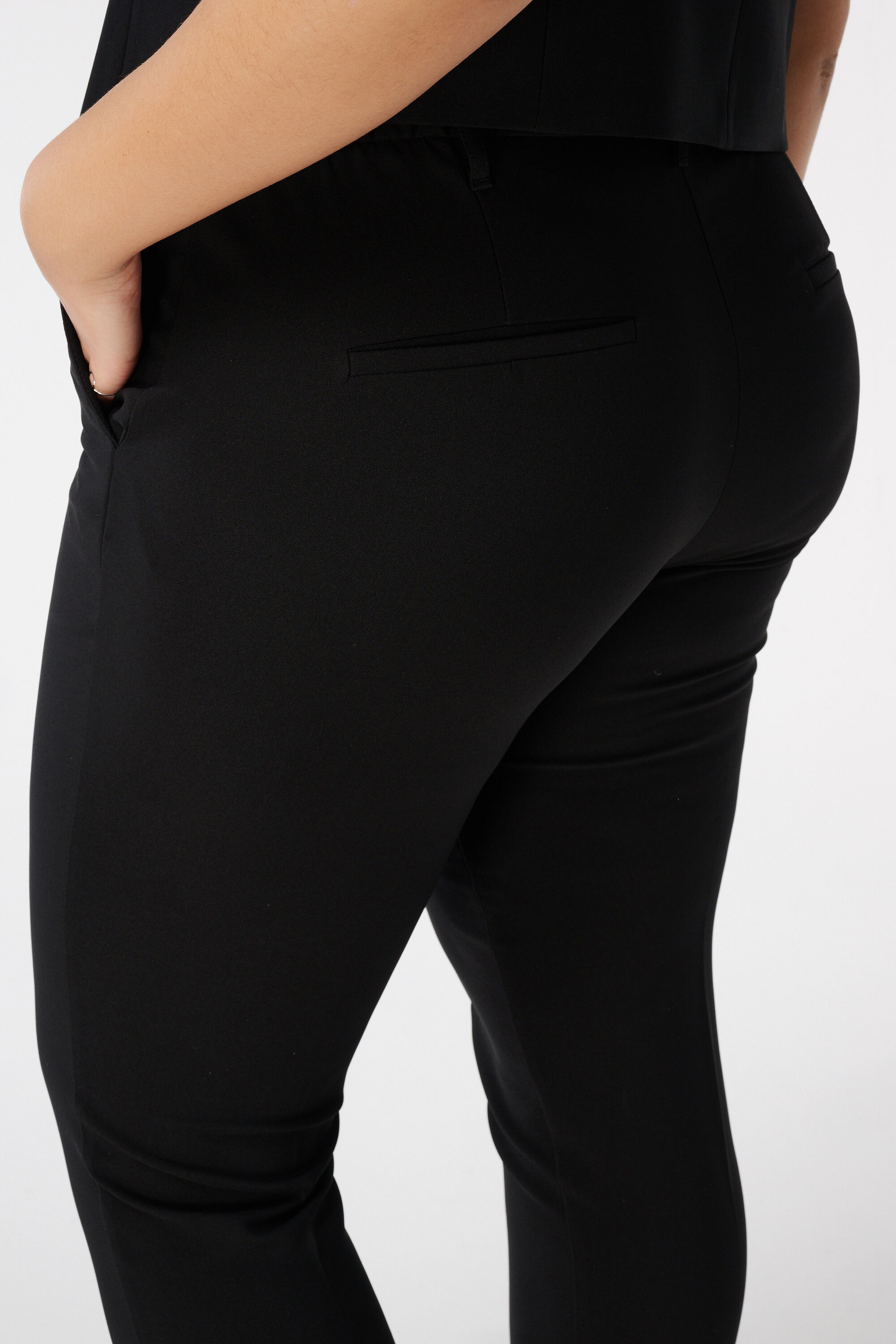 Pantalon met recht pijpen image number 4