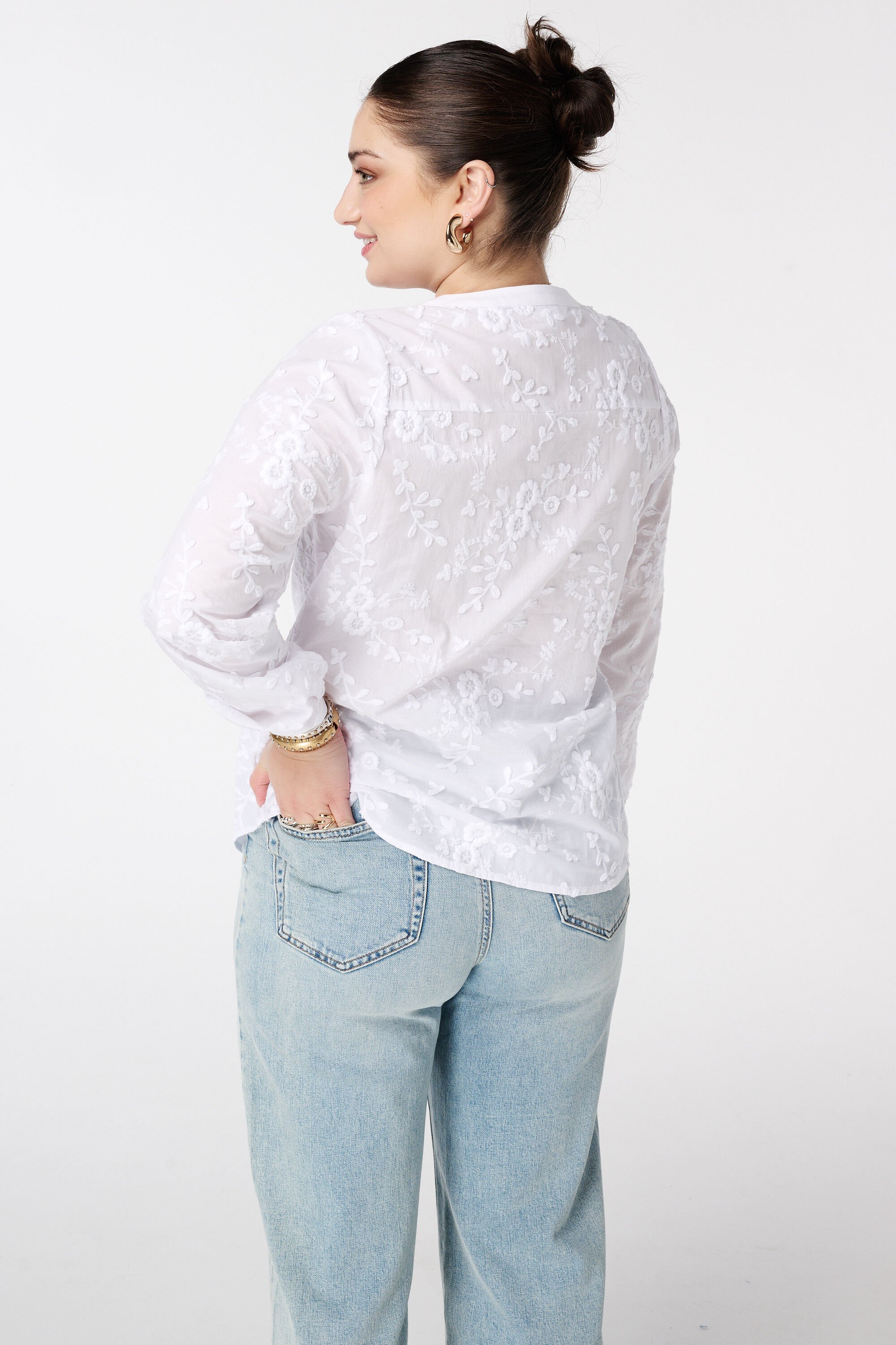 Blouse met bloemenprint image number 3