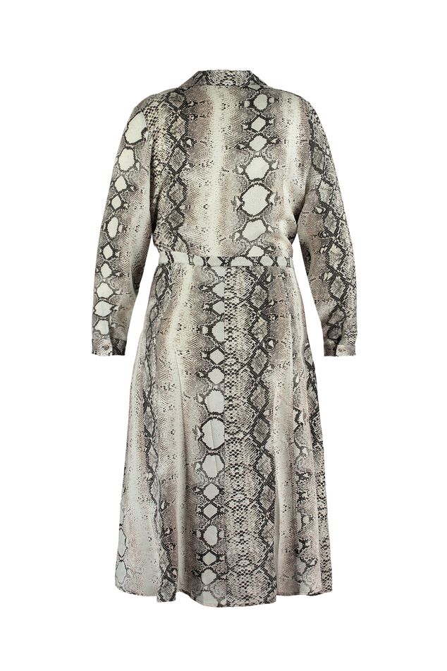 Blousejurk met slangenprint image number 3