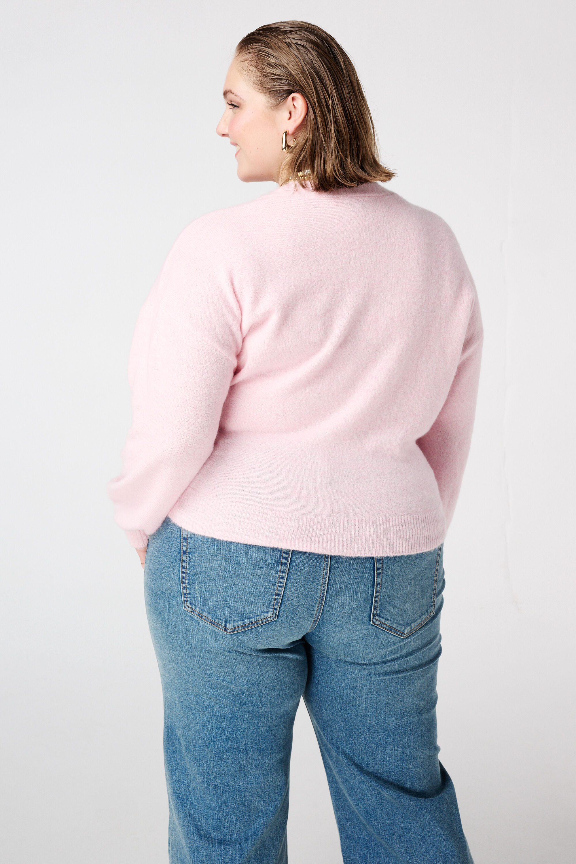 Overslag vest met strikceintuur image number 3