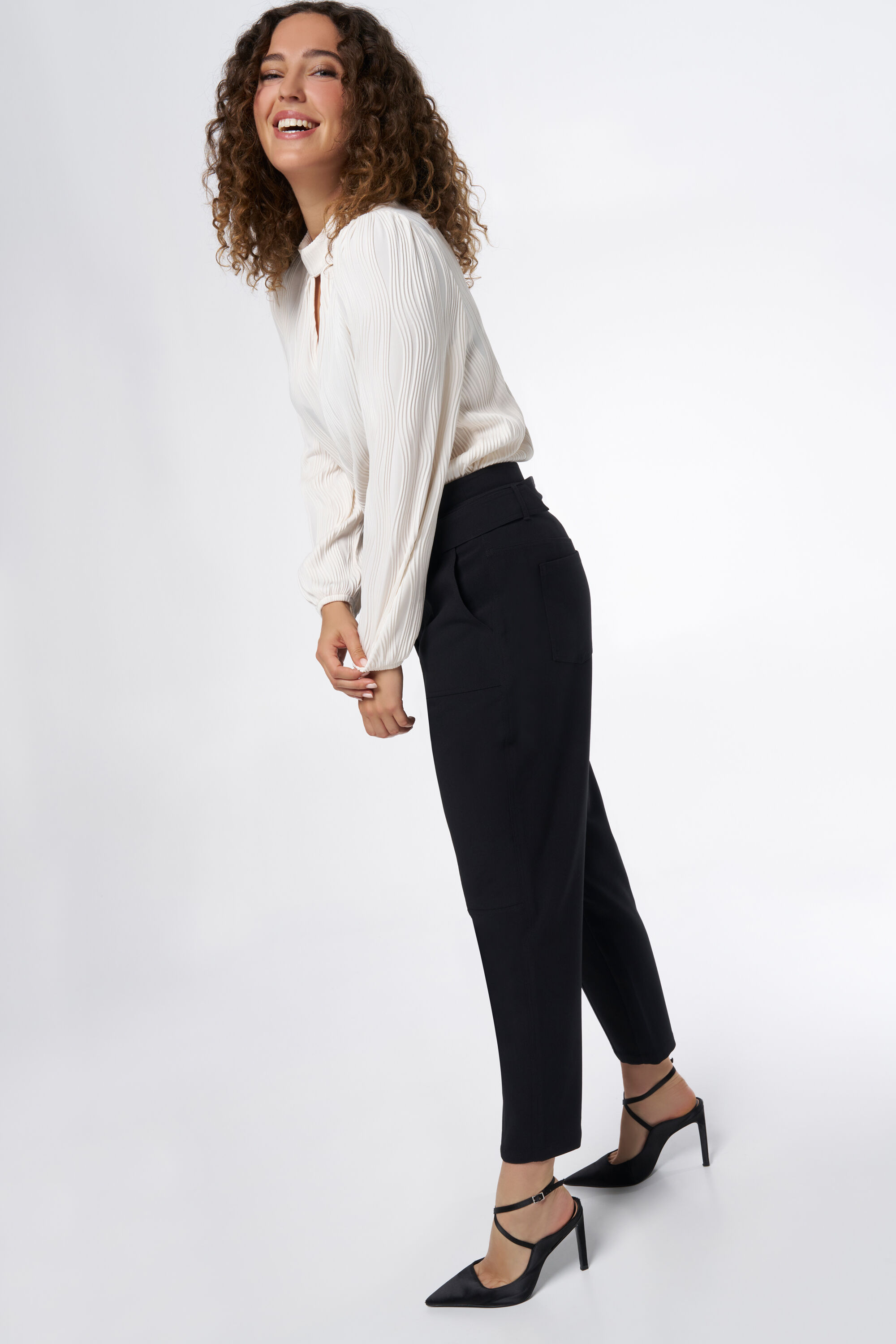 Paperbag broek image number 6