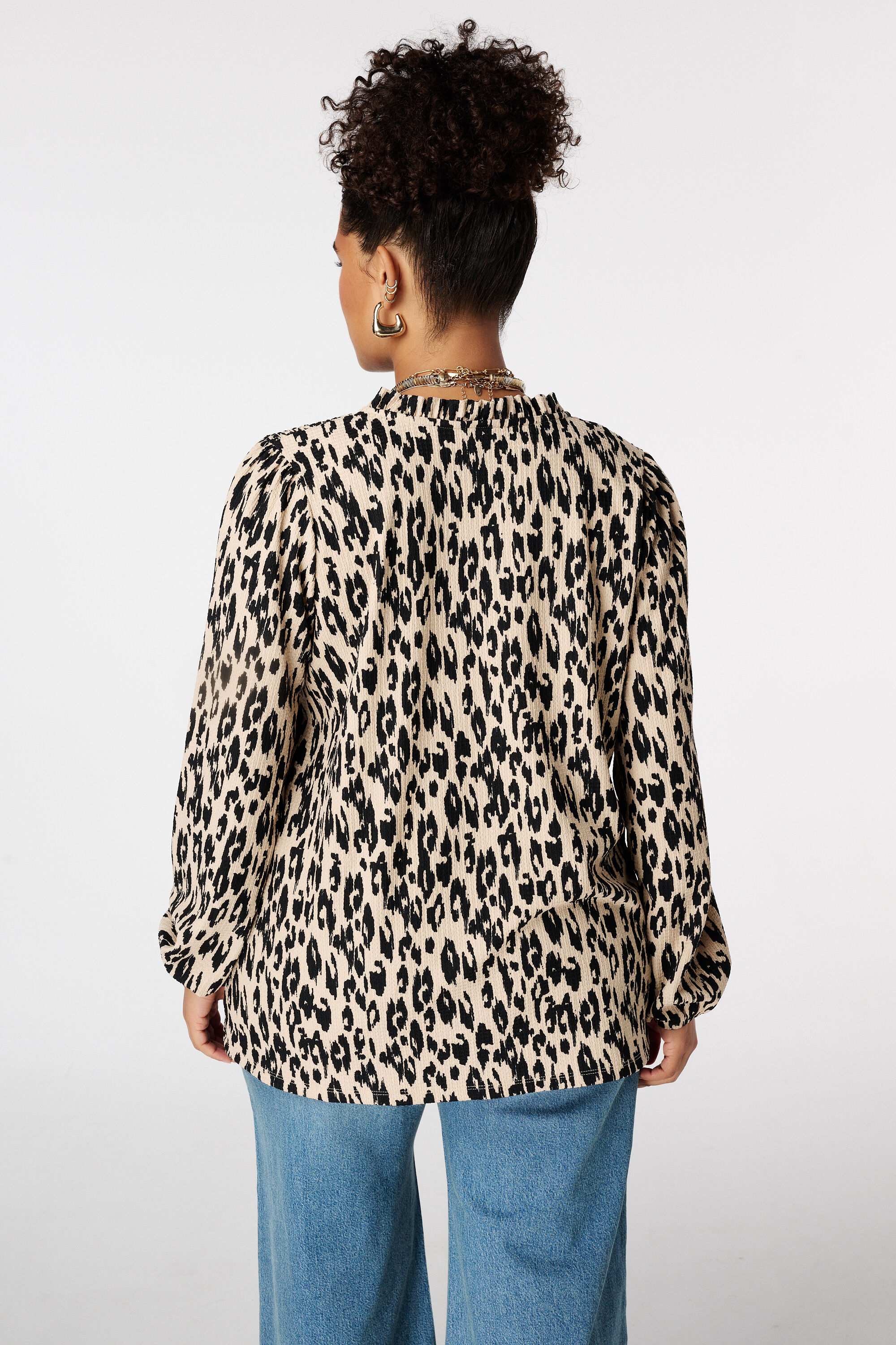 Top met ruffles image number 3