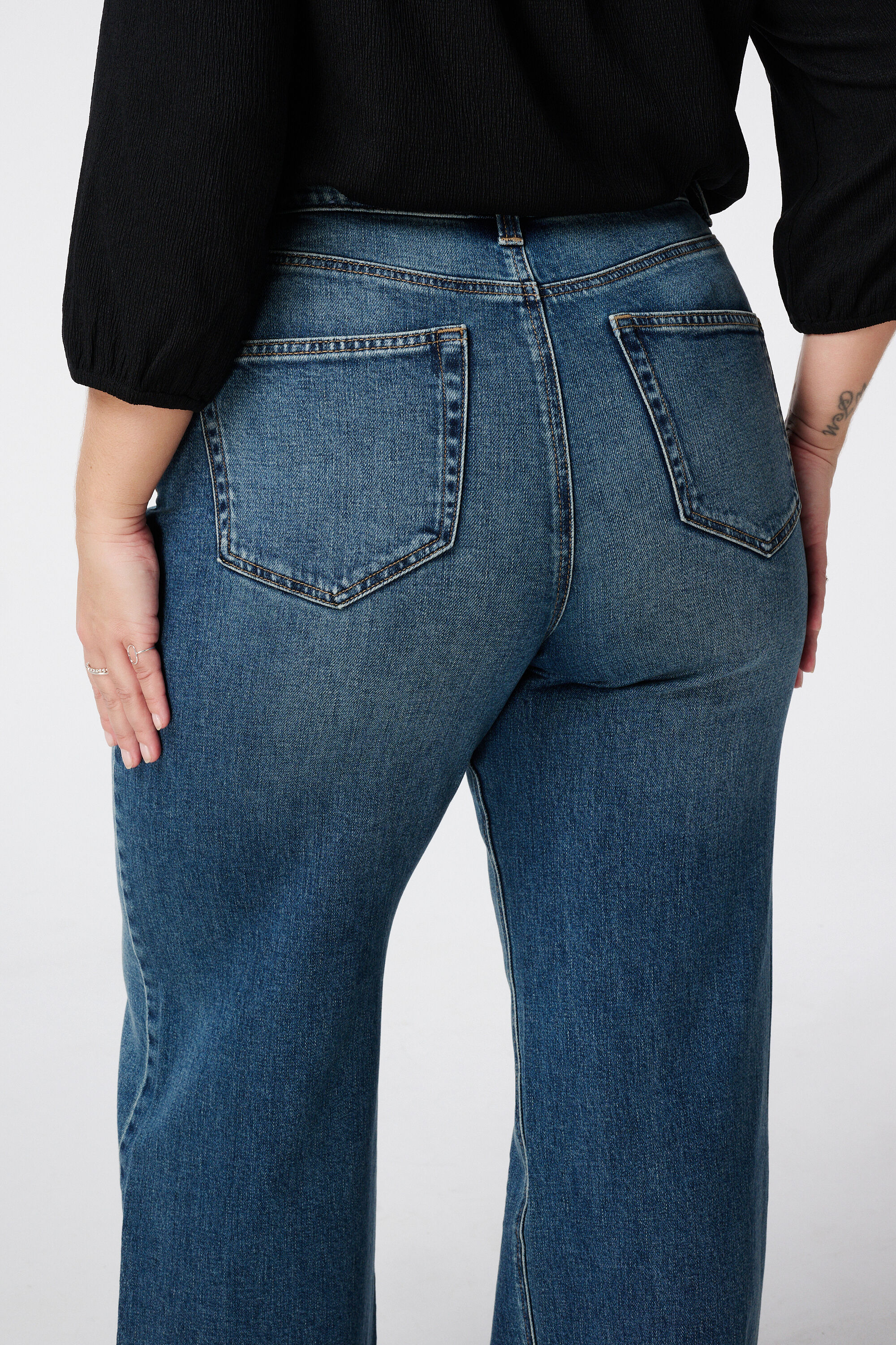 Wide leg jeans IVY image number 4