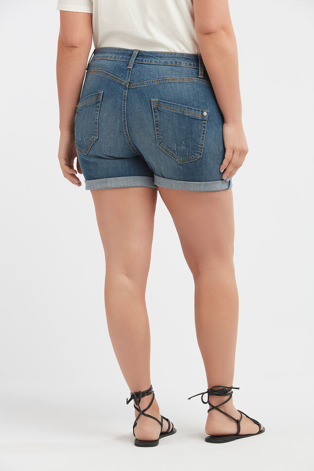 Denim short image number 5