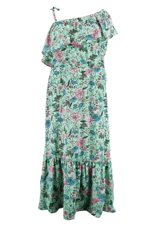 Lange jurk met print image number 2