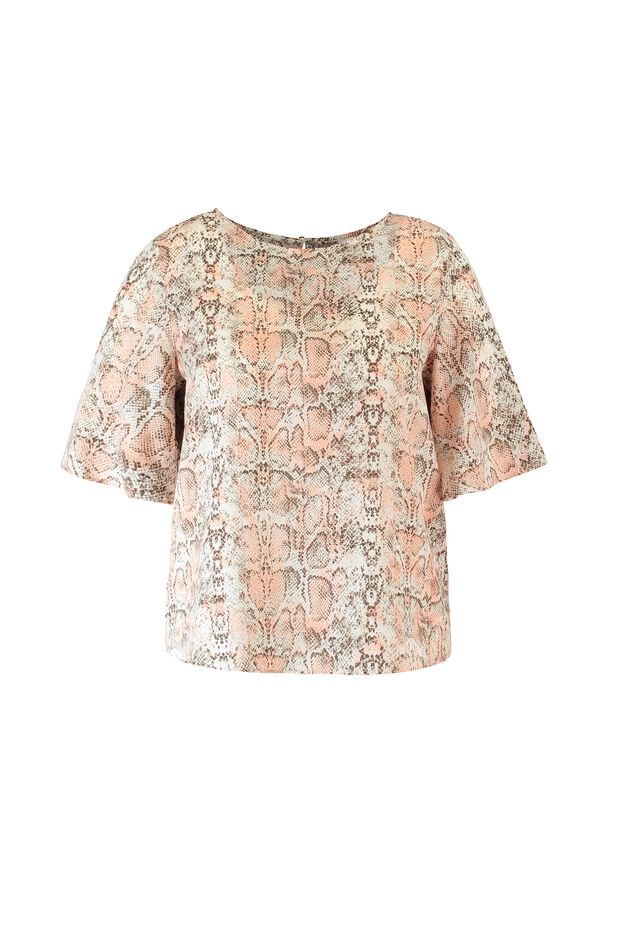 Blouse met all-over print image number 1