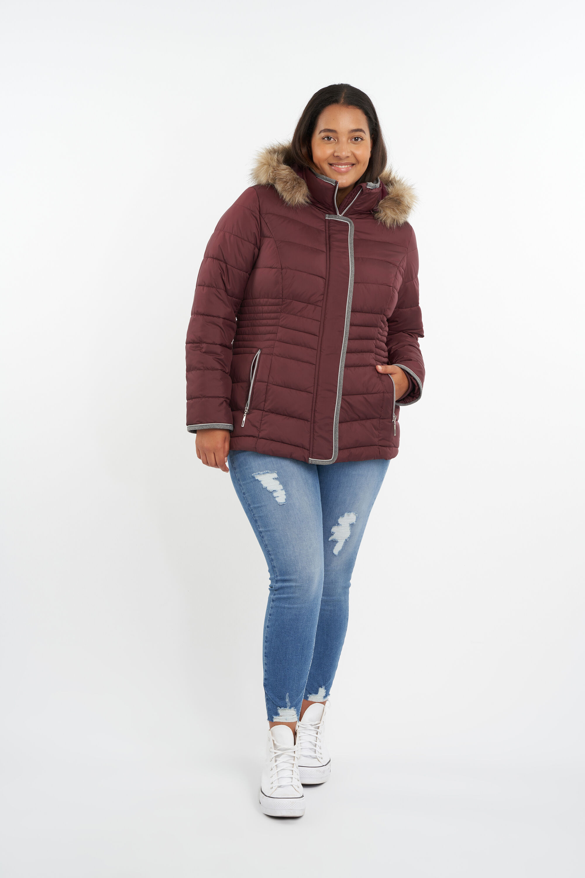 Gewatteerde jas  image number 5