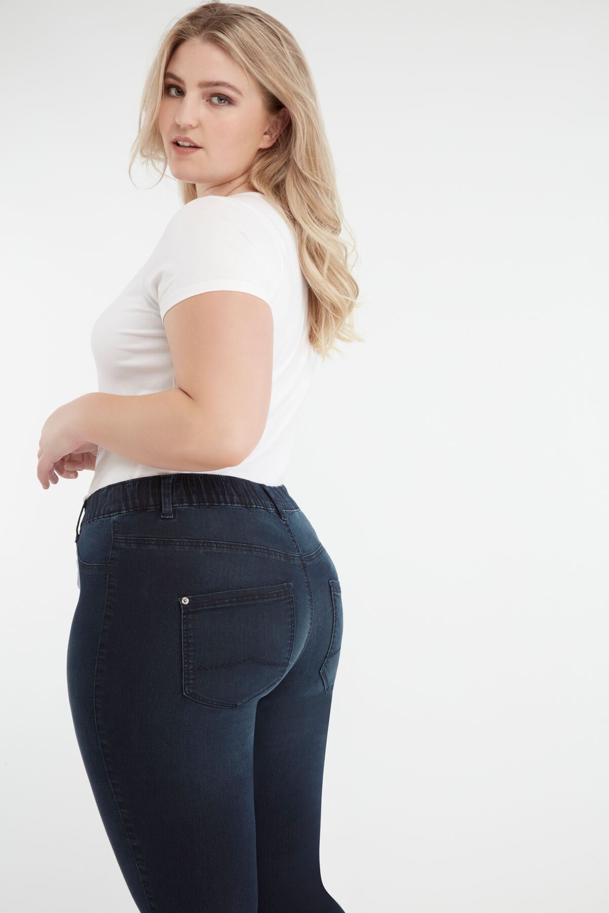 Slim fit 7/8 tregging POPPY image number 3