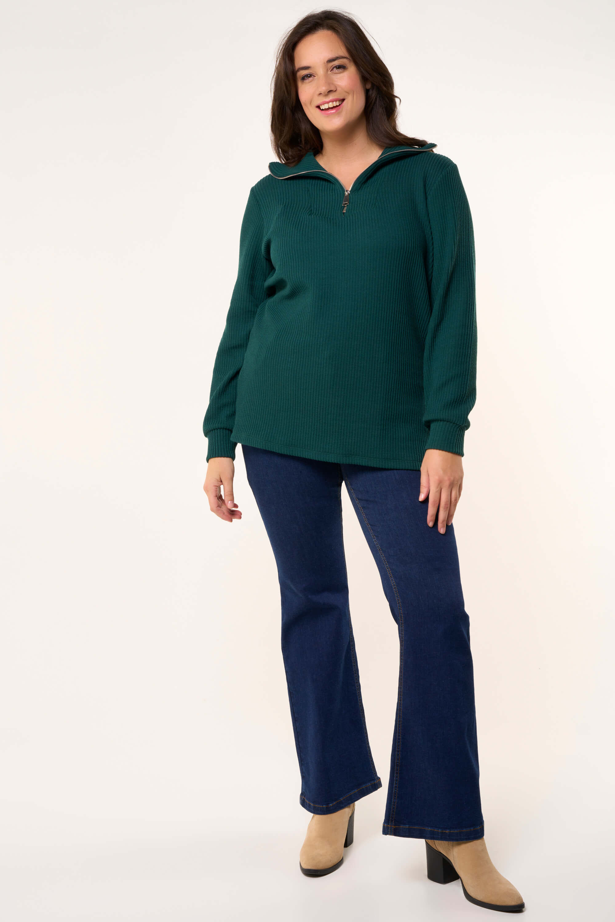 Top met rits image number 5