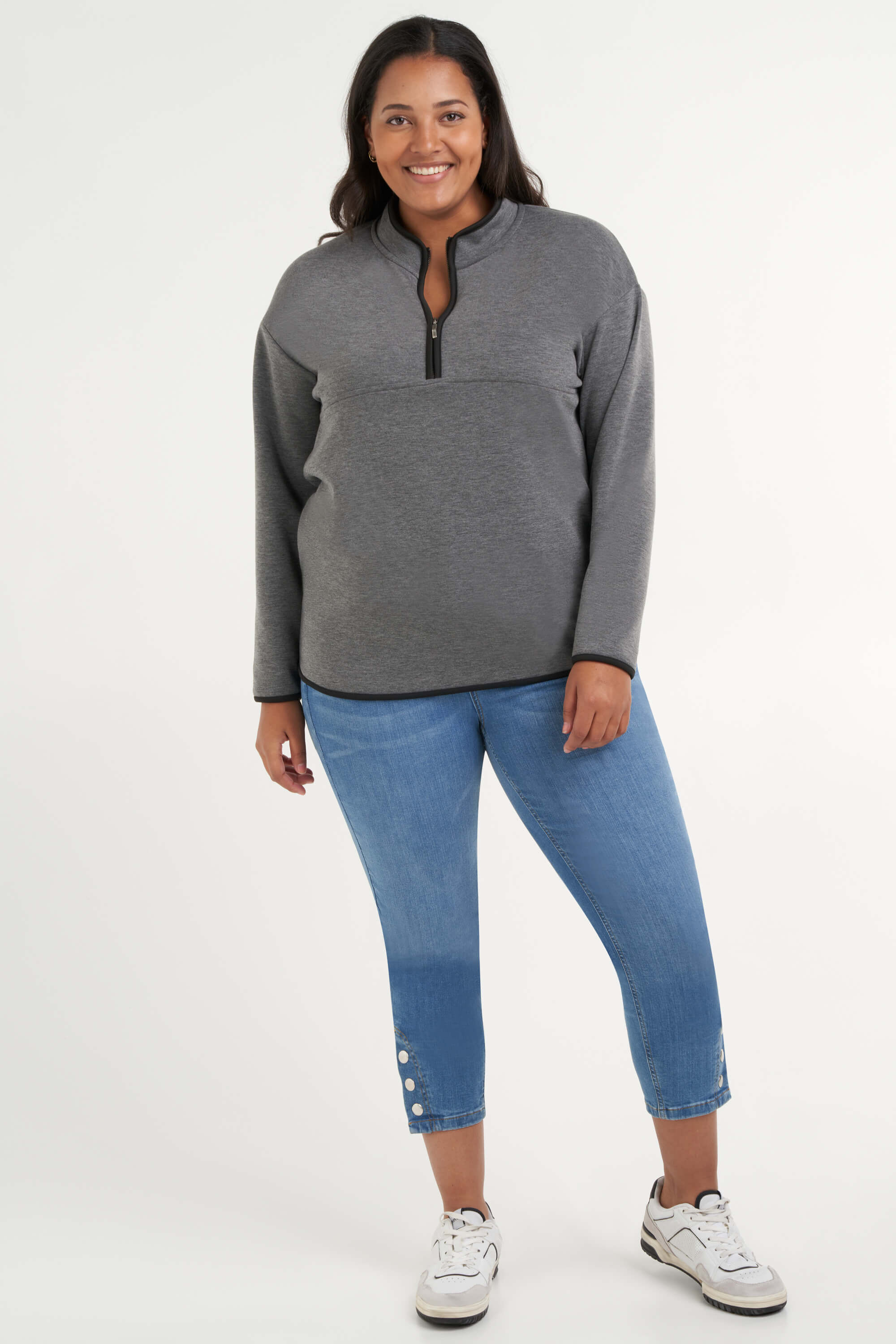 Top met rits  image number 4