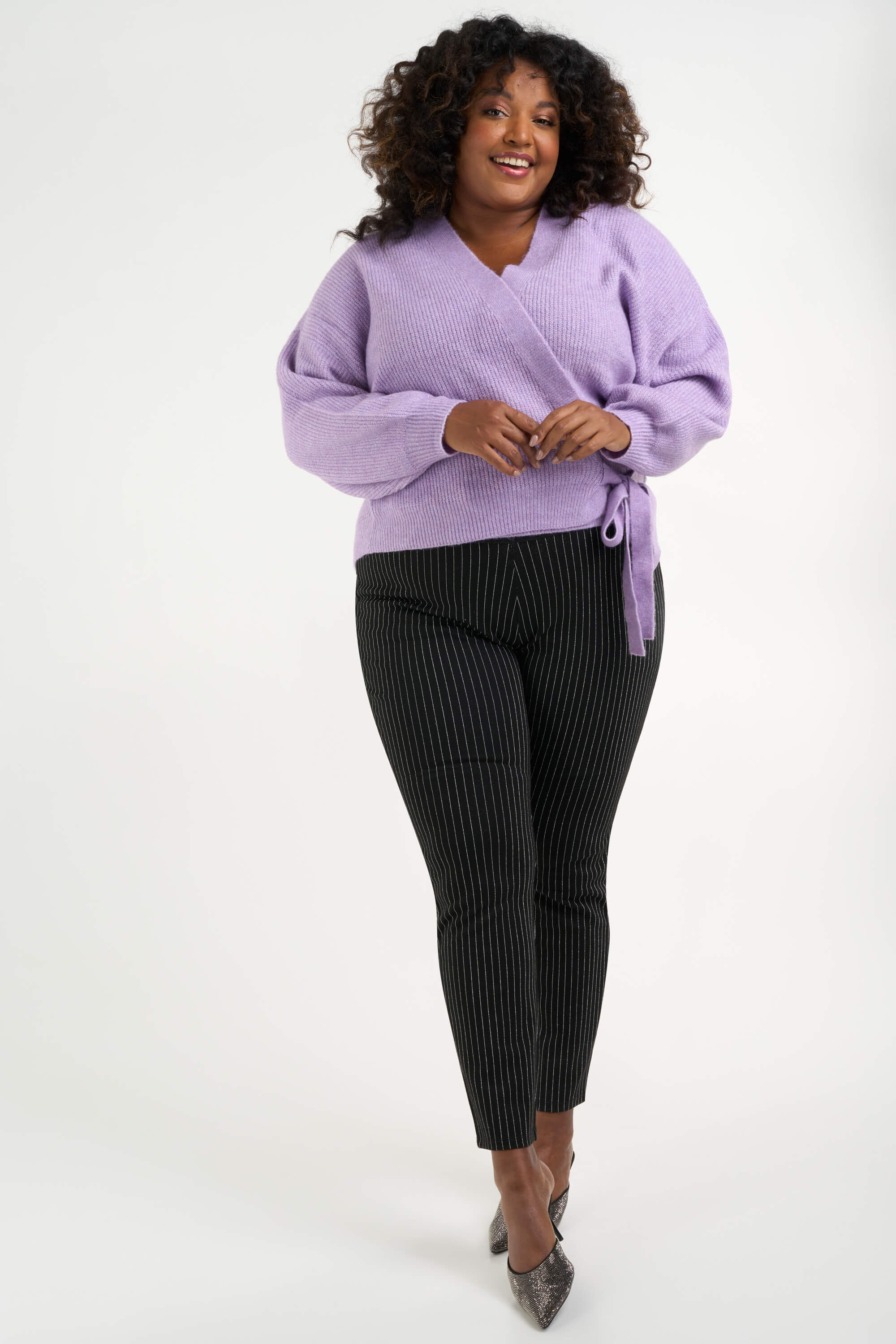 Gebreid wikkelvest image number 4