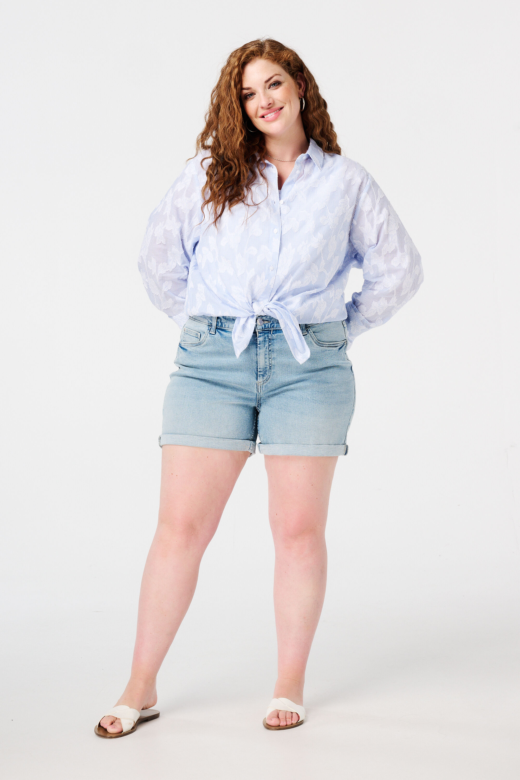 Blouse met bloemendessin image number 5