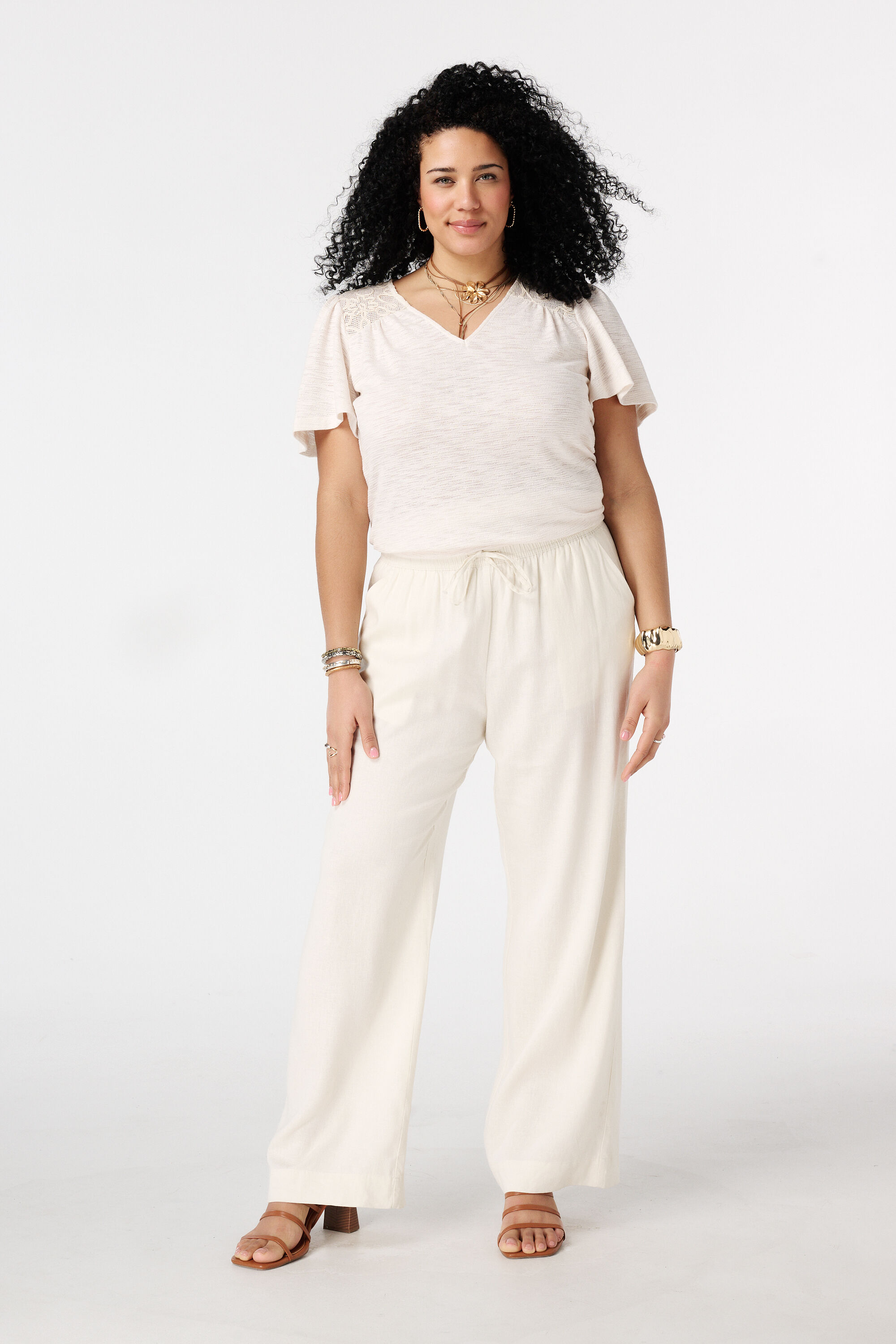 Linnen broek image number 0