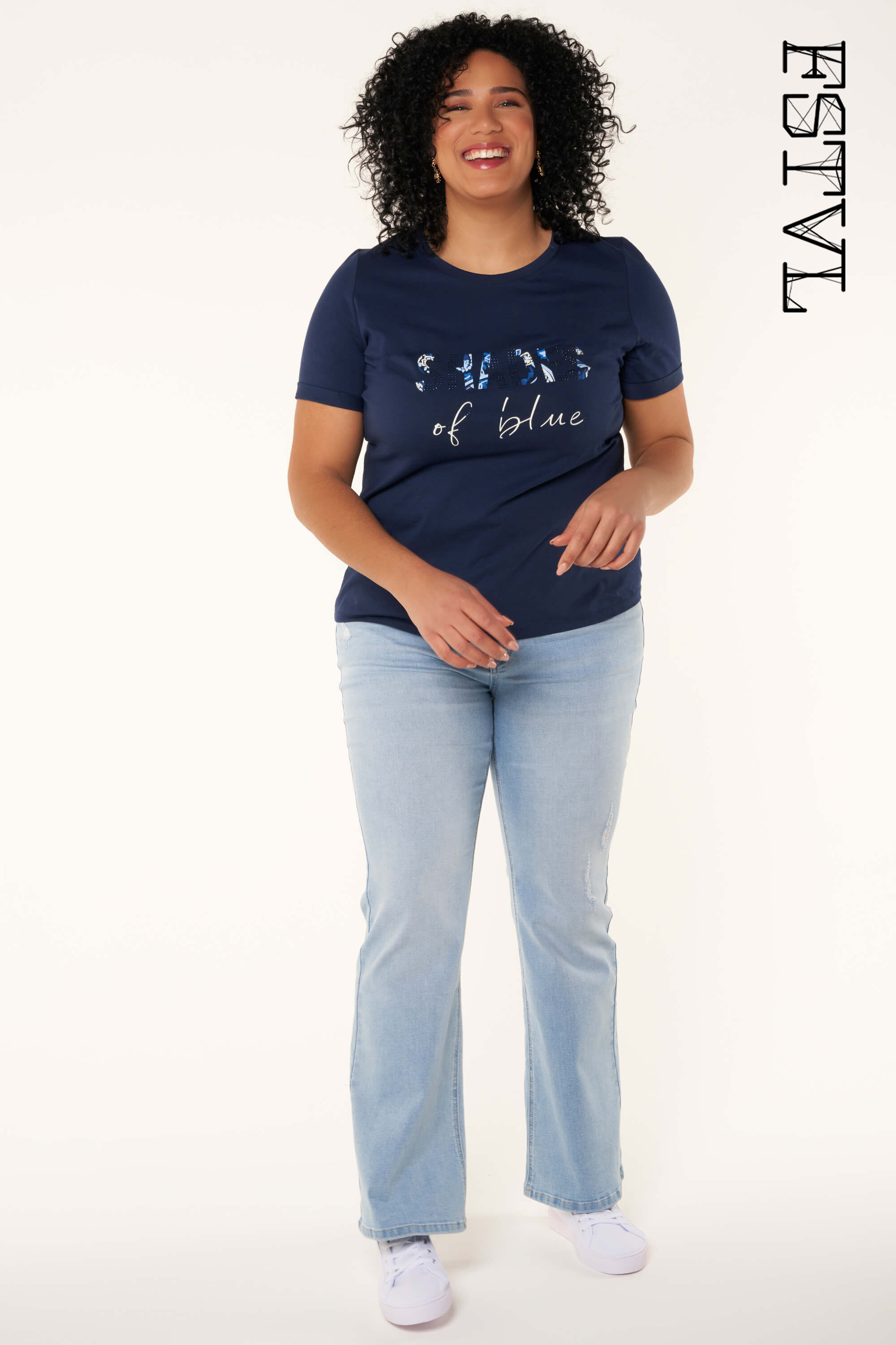 Dames T shirt met opdruk MS Mode