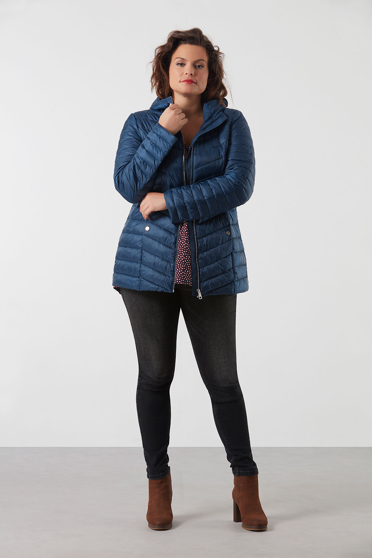 Licht gewatteerde jas image number 5