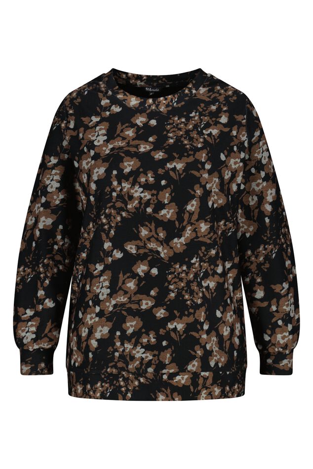 Sweater met bloemenprint image number 1