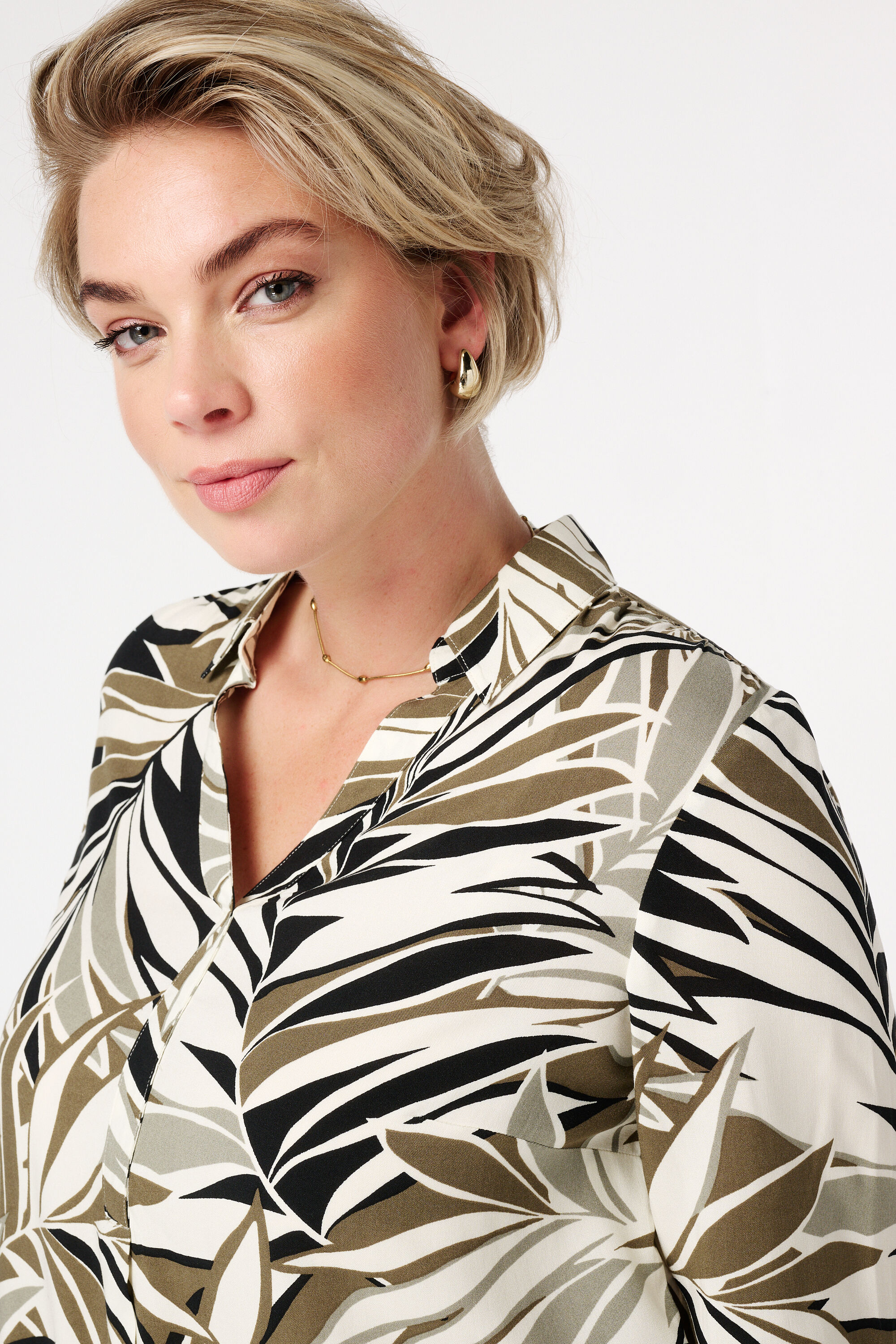 Blouse met print image number 4