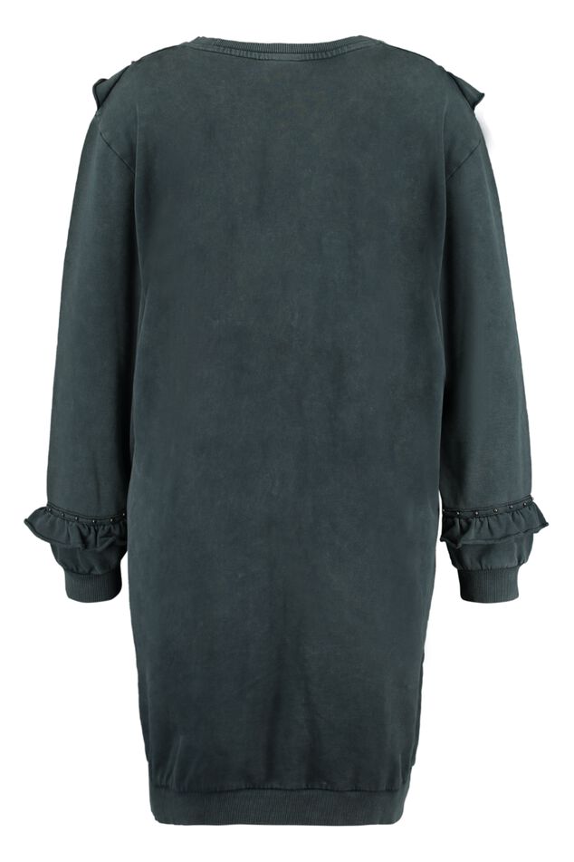 Sweater jurk met studs  image number 2