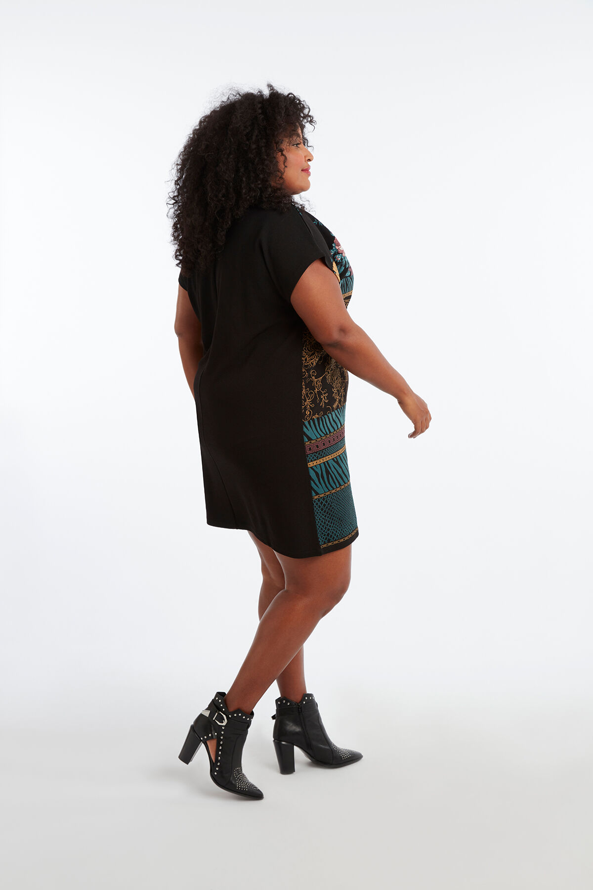 Jurk met waxprint image number 3