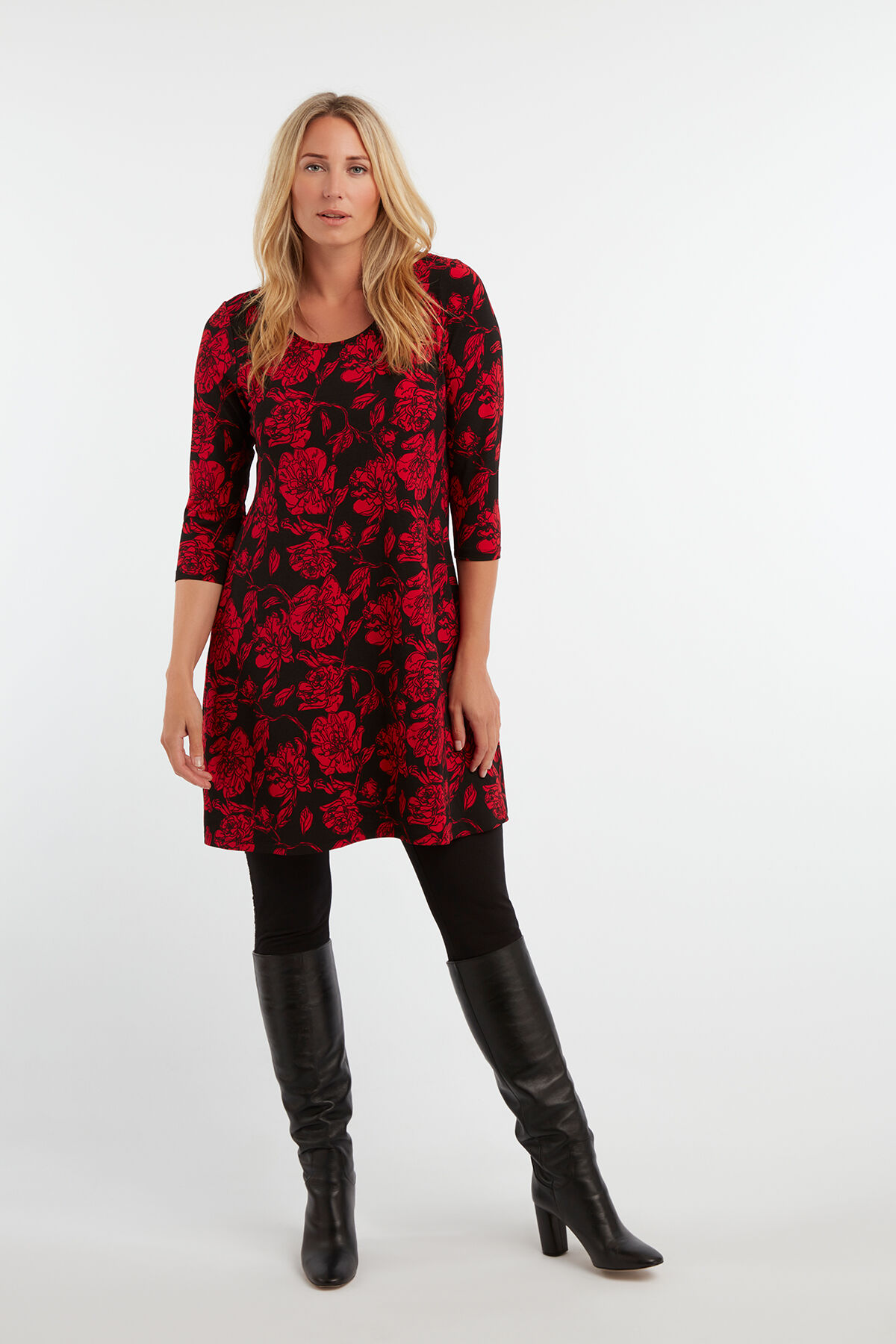 Tuniekjurk met print image number 3