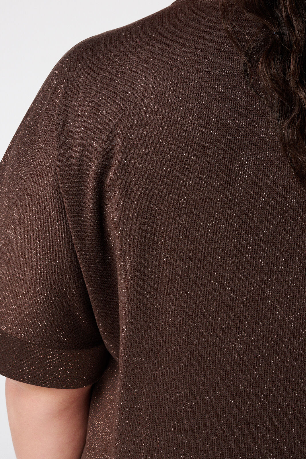 T-shirt met lurex image number 6