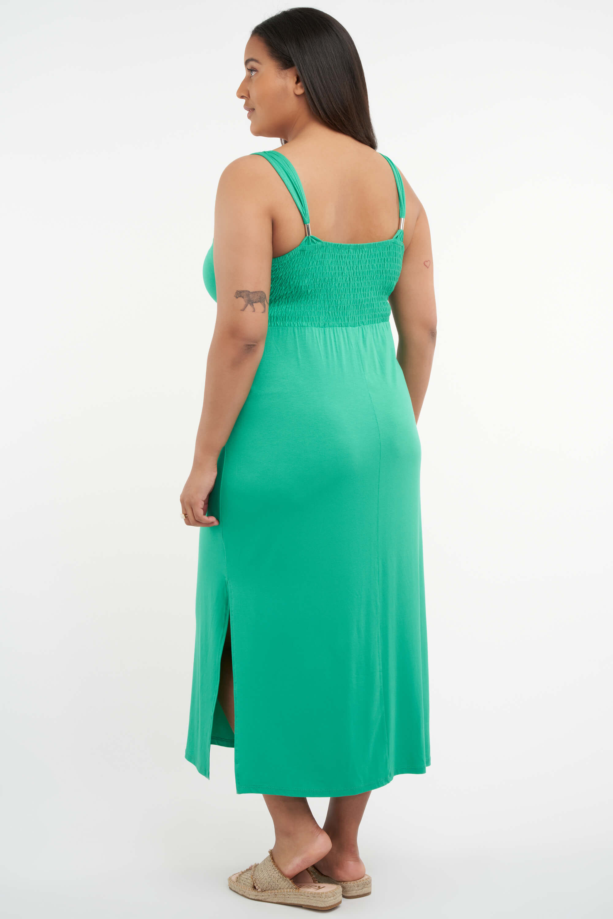 Jurk met smockdetail image number 3